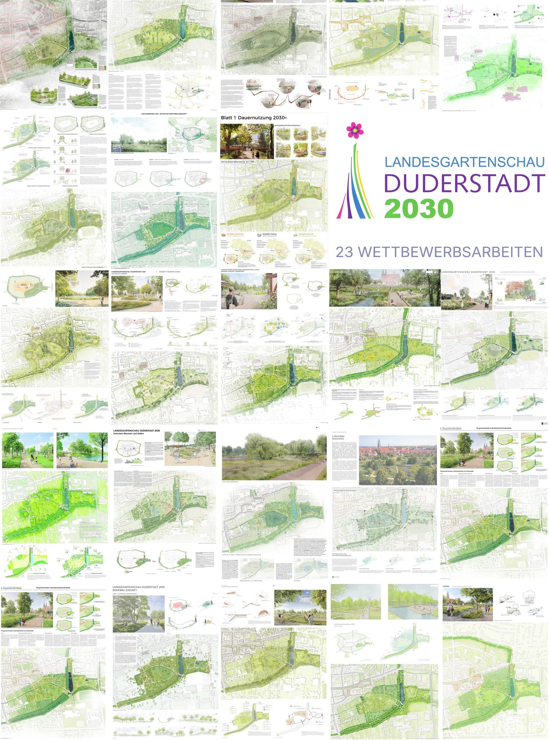 Der Planungswettbewerb für die Landesgartenschau 2030 in Duderstadt stößt auf riesiges Interesse. Bis zur Abgabefrist haben insgesamt 23 Planungsbüros ihre Arbeiten zum Wettbewerb eingereicht. Das sind deutlich mehr als erhofft! 😀
Wie geht es jetzt weiter?
Am 15. und 16. September kürt das Preisgericht die Gewinner. Danach werden die Pläne zeitnah öffentlich vorgestellt. 💡
Wir halten euch auf dem Laufenden!